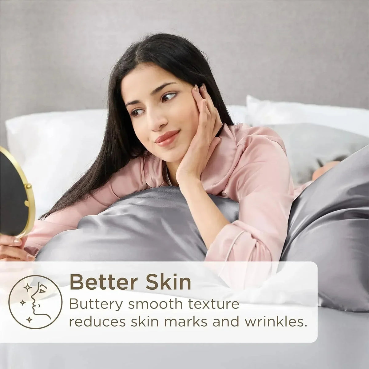 Cooling Silk Pillowcase (2-Pack)